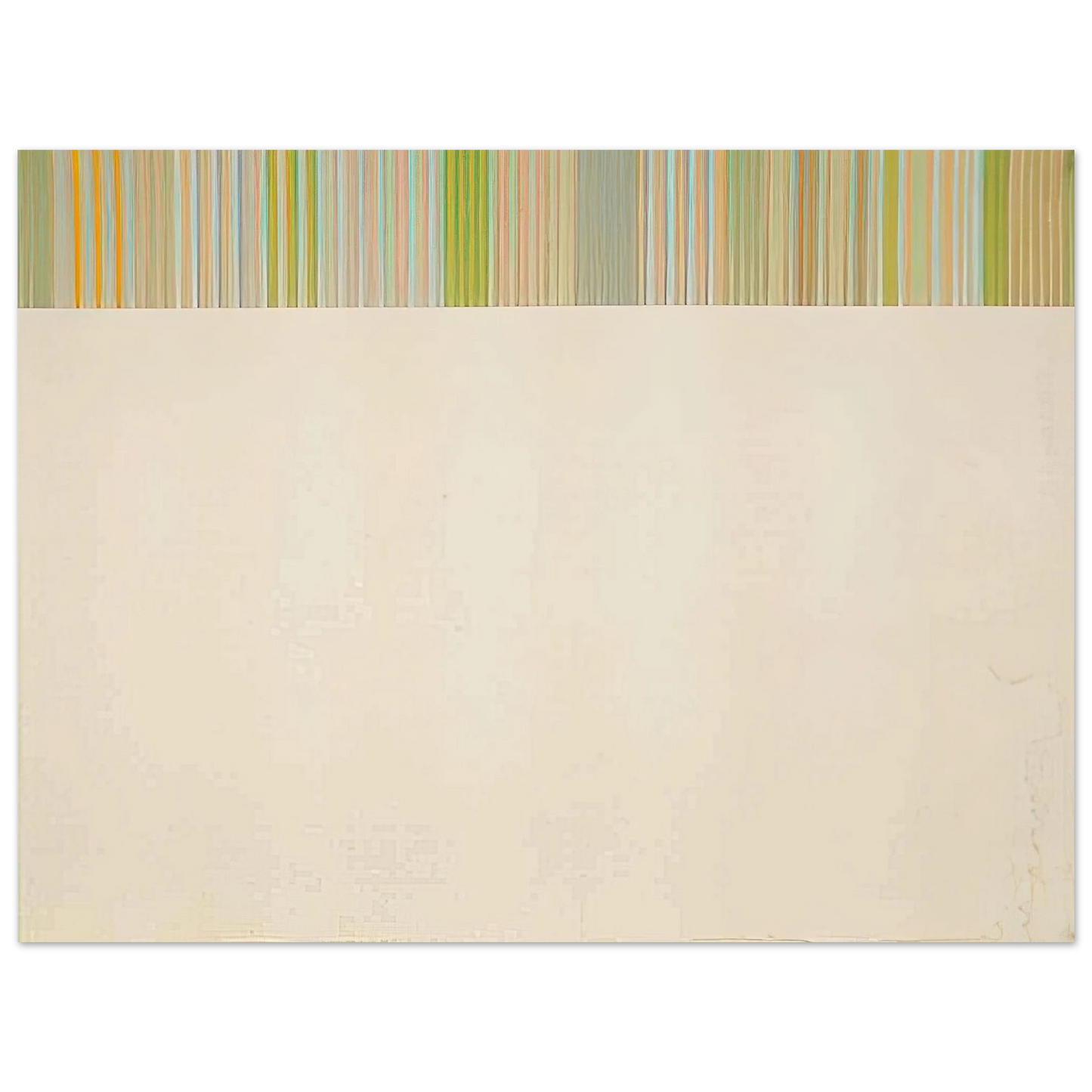 Gene Davis - Treble - 1975 Fine Art Poster - Default Title