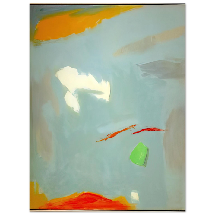 Esteban Vicente - CANTO II 1995 75x100 cm / 30x40inches Fine Art Poster