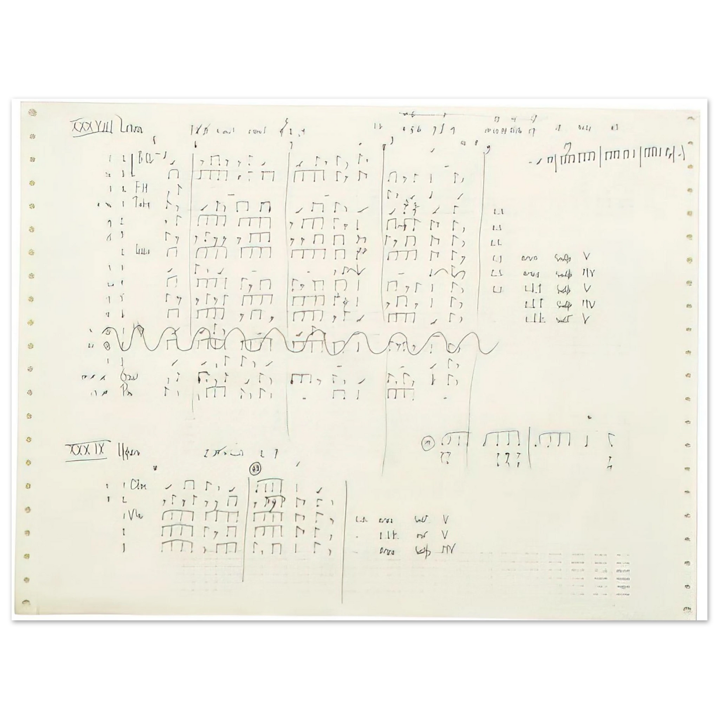 John Cage - Cheap Imitation - 1971 Fine Art Poster - Default Title