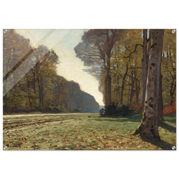 The Pave de Chailly - claude monet Acrylic Print - 70x100 cm / 28x40″ inches