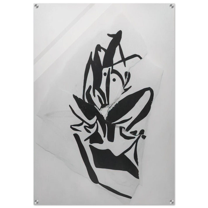 Torn-Up Woodcut - Jean Arp Acrylic Print - 70x100 cm / 28x40″ inches