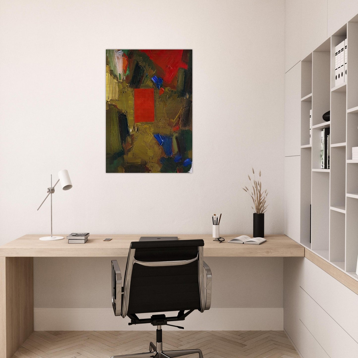 Profound Longing - Hans Hofmann Brushed Aluminum Print - 70x100 cm / 28x40 inches | Hans Hofmann Aluminum Print | Hans Hofmann Prints