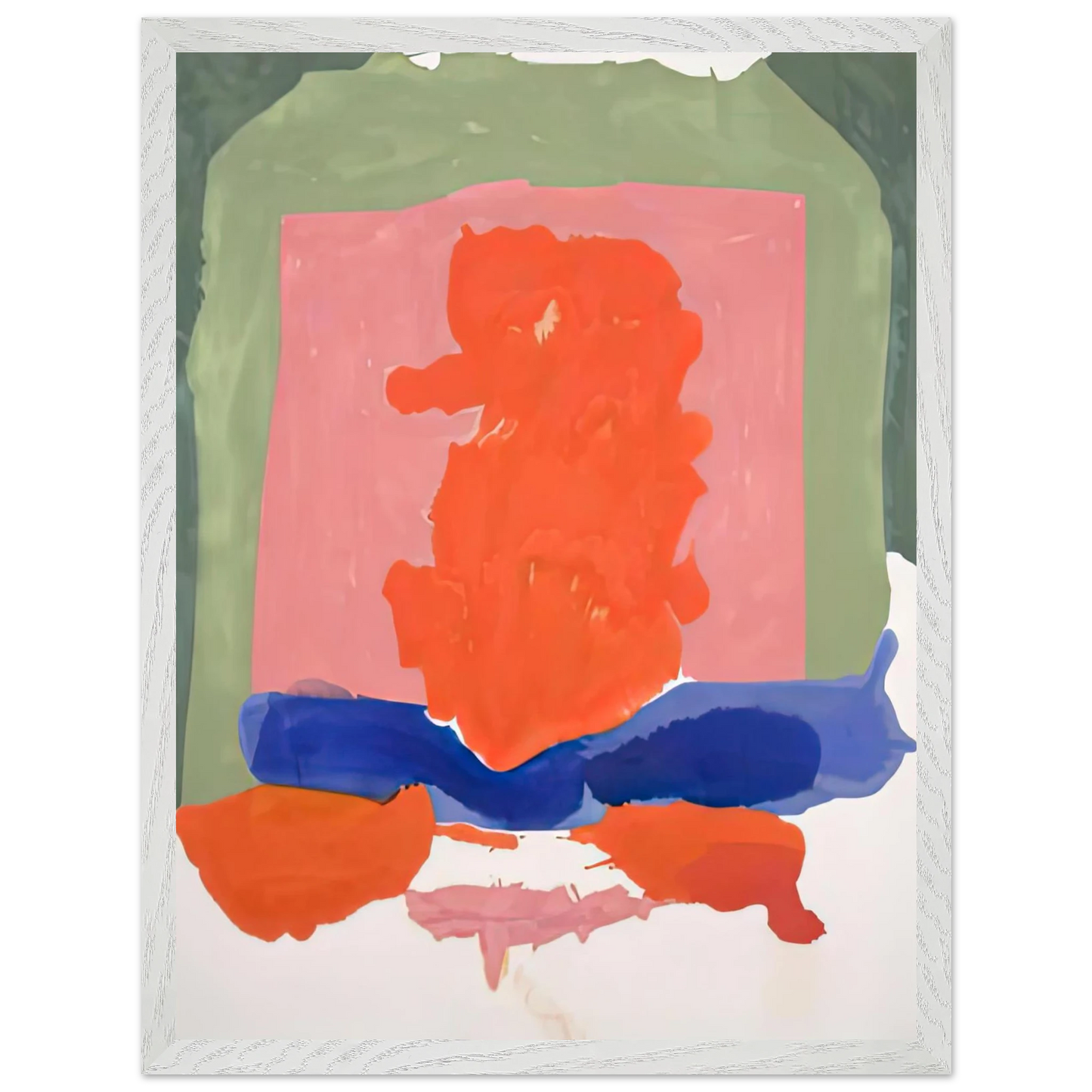 Helen Frankenthaler - Small's Paradise, 1964- Wall Art - 21x29.7 cm / 8x12" - Premium Wooden Framed Poster With Fine Art Paper - Black frame