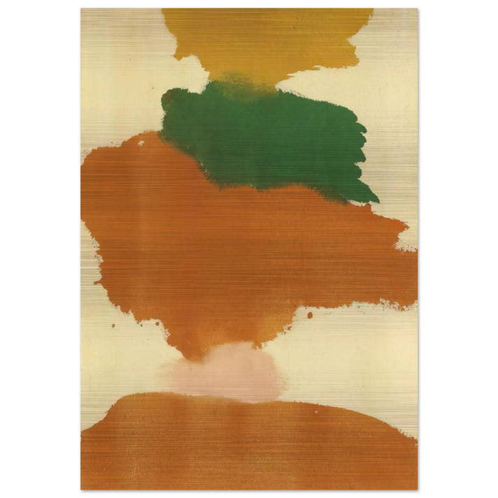 Untitled - 1963 - Helen Frankenthaler Brushed Aluminum Print - 70x100 cm / 28x40 inches | Helen Frankenthaler Aluminum Print | Helen Frankenthaler Prints
