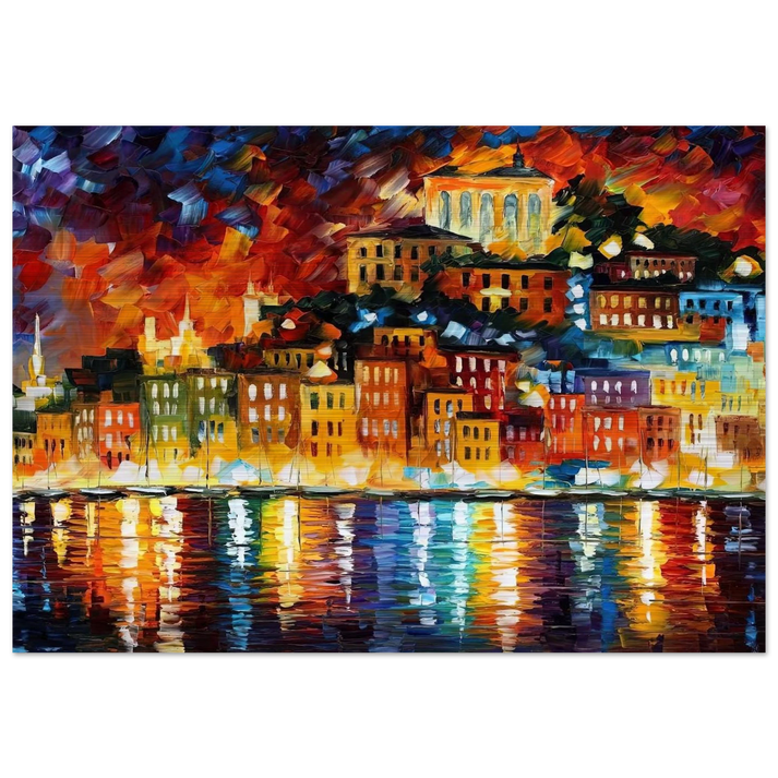 Leonid Afremov - Leonid Afremov Brushed Aluminum Print - 70x100 cm / 28x40 inches | Leonid Afremov Aluminum Print | Leonid Afremov Prints