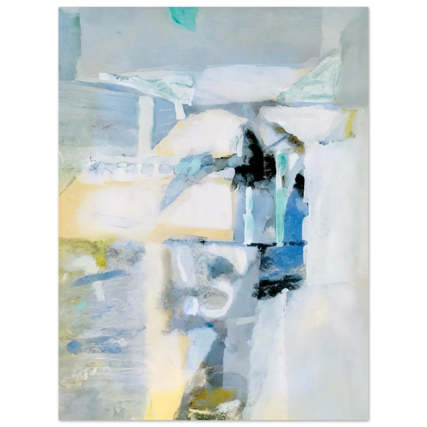 Menez - Reflexos - Lyrical Abstraction Fine Art Poster - Default Title