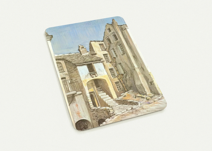 CORTE CORSICA By MC Escher Pack of 10 Post Cards | MC Escher Post Cards | A6 (10.5 x 14.8 cm) - 4.1 x 5.8 inches