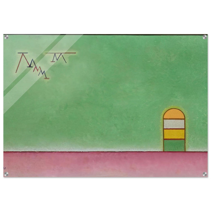 GREEN EMPTYNESS 1930 - Wassily Kandinsky Acrylic Print - 70x100 cm / 28x40″ inches