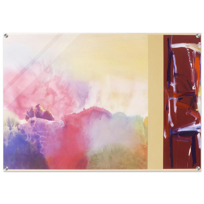 For Sara Teasdale - 1992 - Ronnie Landfield Acrylic Print - 70x100 cm / 28x40″ inches