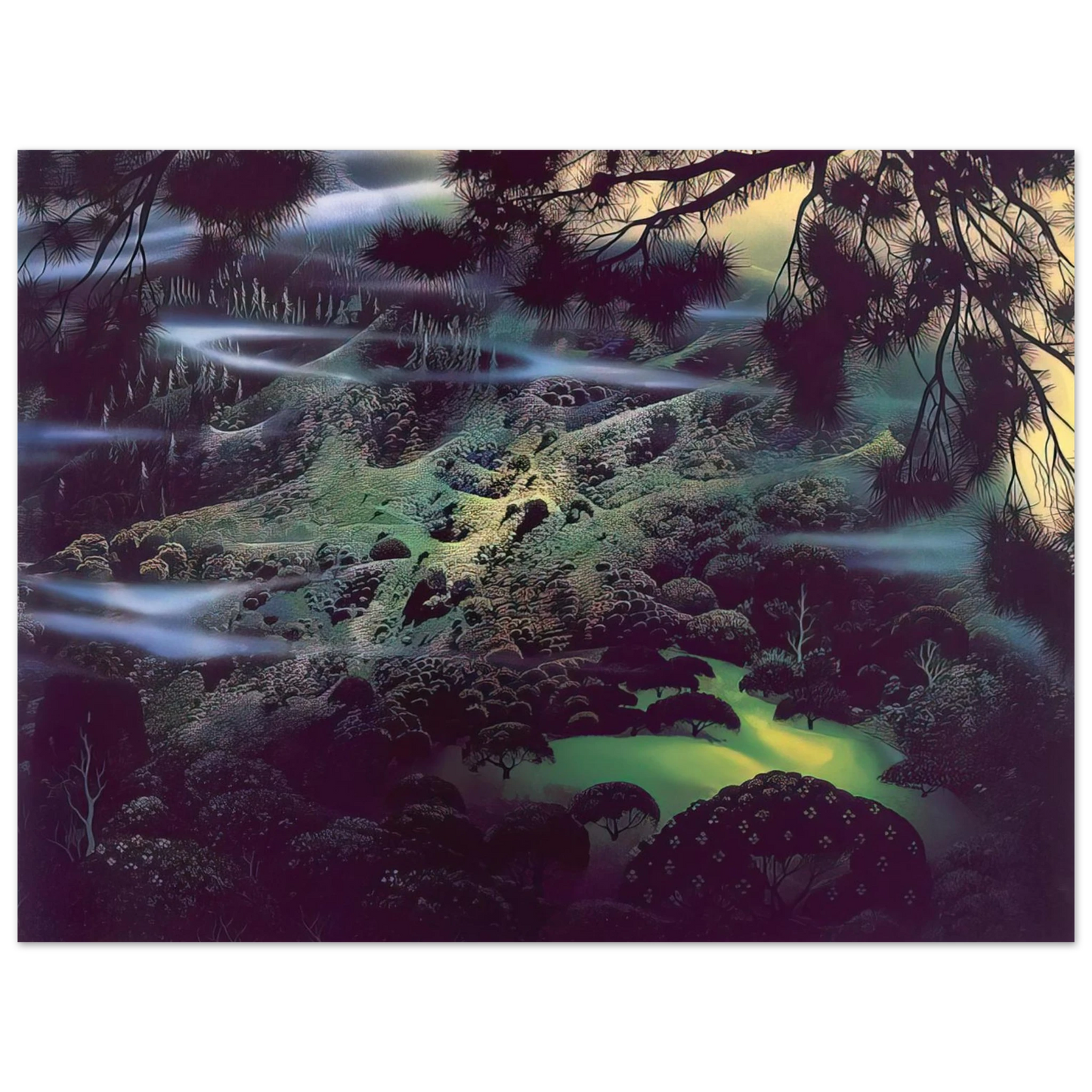 Eyvind Earle - Symphonic Fantasy Fine Art Poster - Default Title
