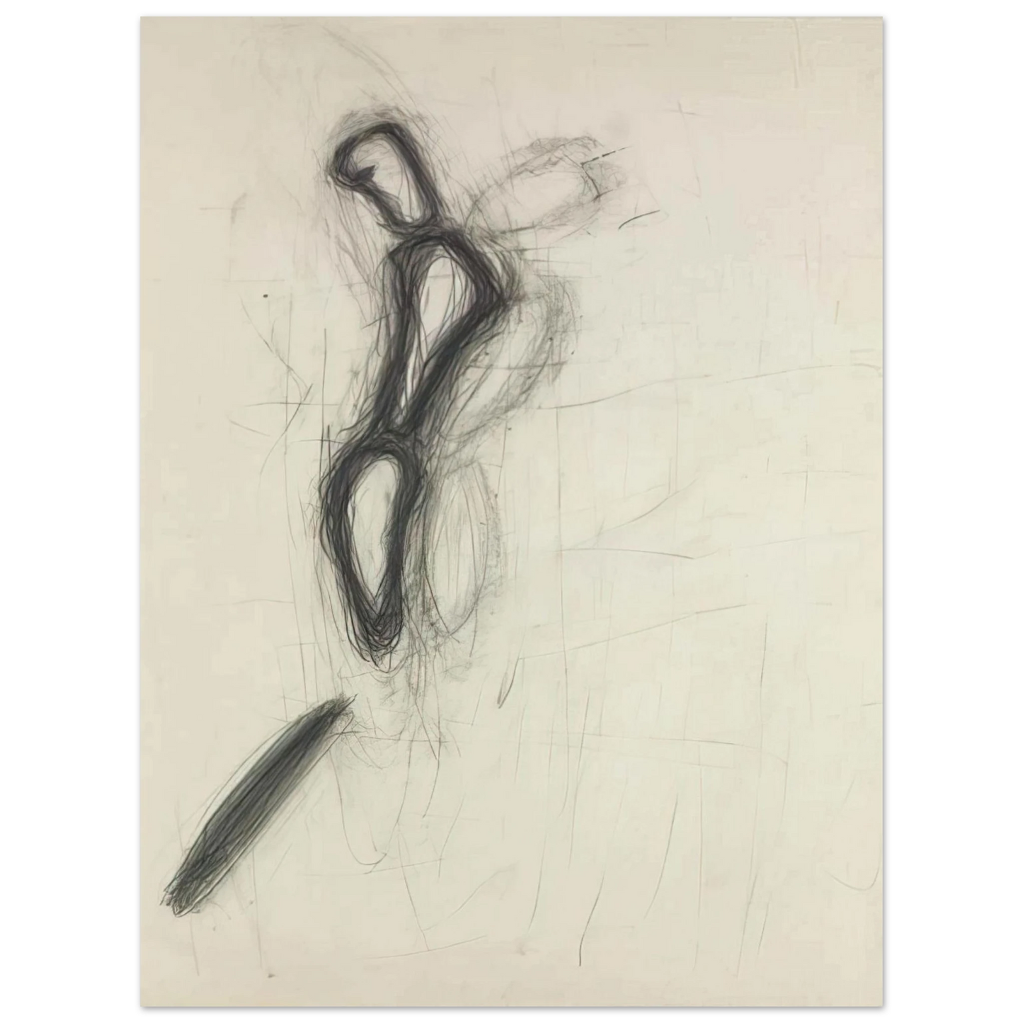 Susan Rothenberg - UNTITLED 1982 Fine Art Poster - Default Title