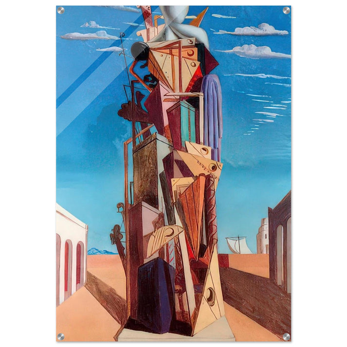 THE GREAT MACHINE 1925 - Giorgio de Chirico Acrylic Print - 70x100 cm / 28x40″ inches