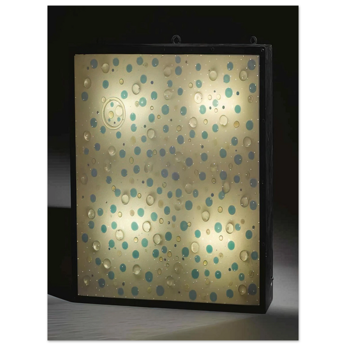 Gyula Kosice - Reloj espacial - Kinetic Art 75x100 cm / 30x40inches Fine Art Poster