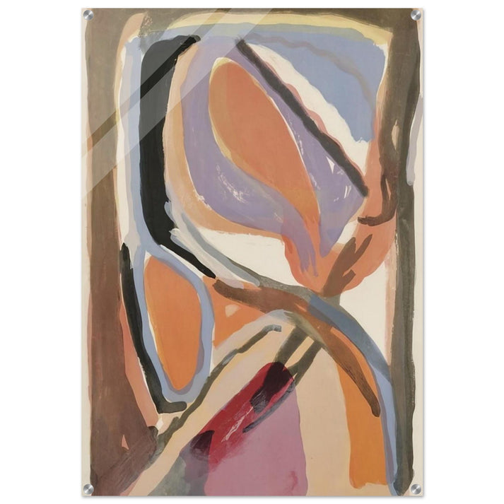 Untitled - 1972 - Bram van Velde Acrylic Print - 70x100 cm / 28x40″ inches | Bram van Velde Wall Art | Bram van Velde Prints