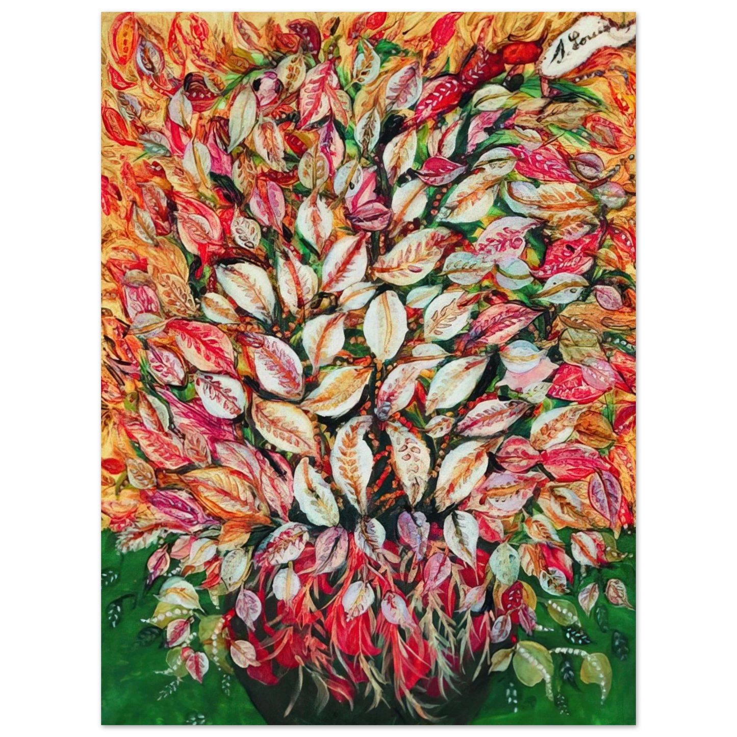 Seraphine Louis - Feuilles - 1928 Fine Art Poster - Default Title