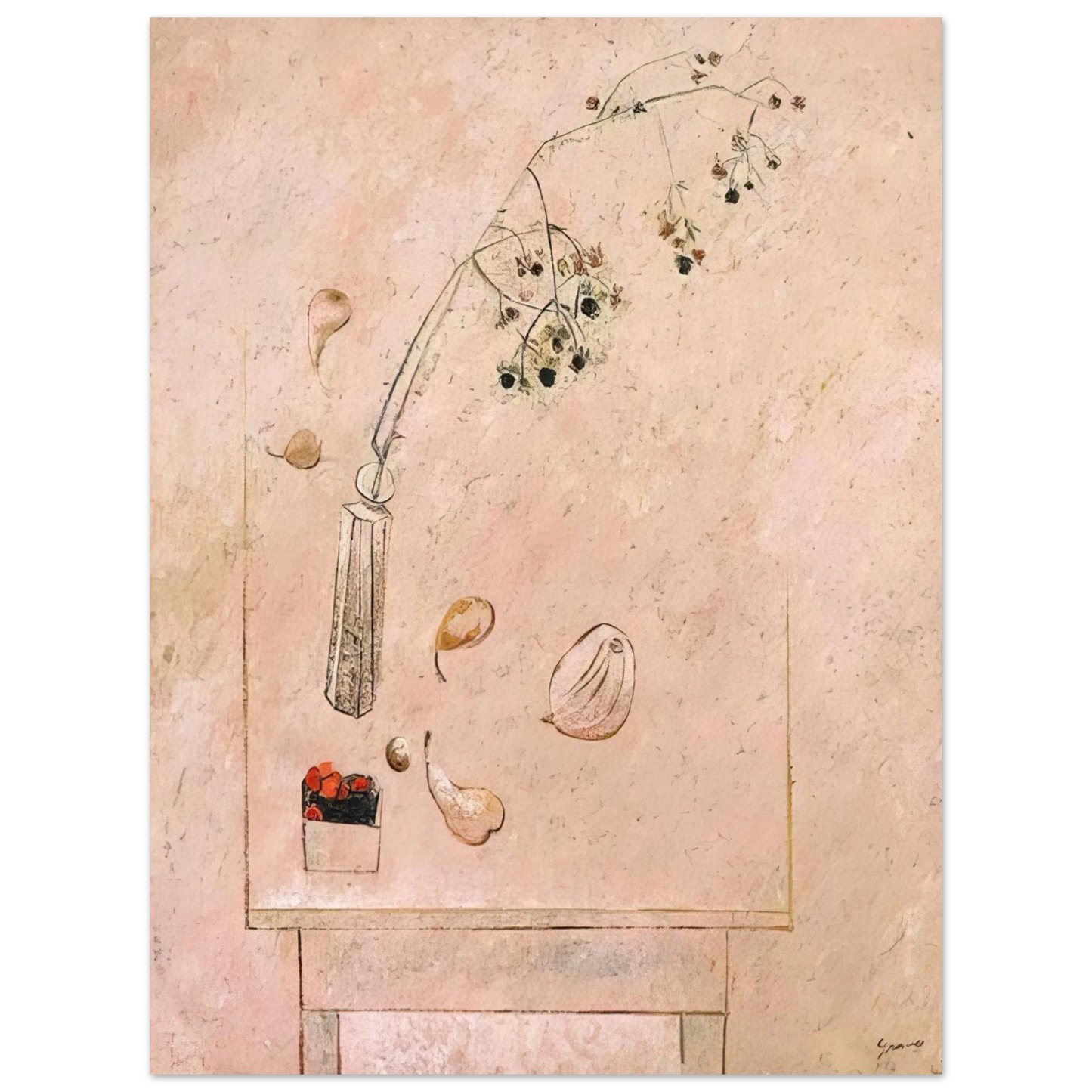 Morris Graves - August Still Life - 1952 Fine Art Poster - Default Title