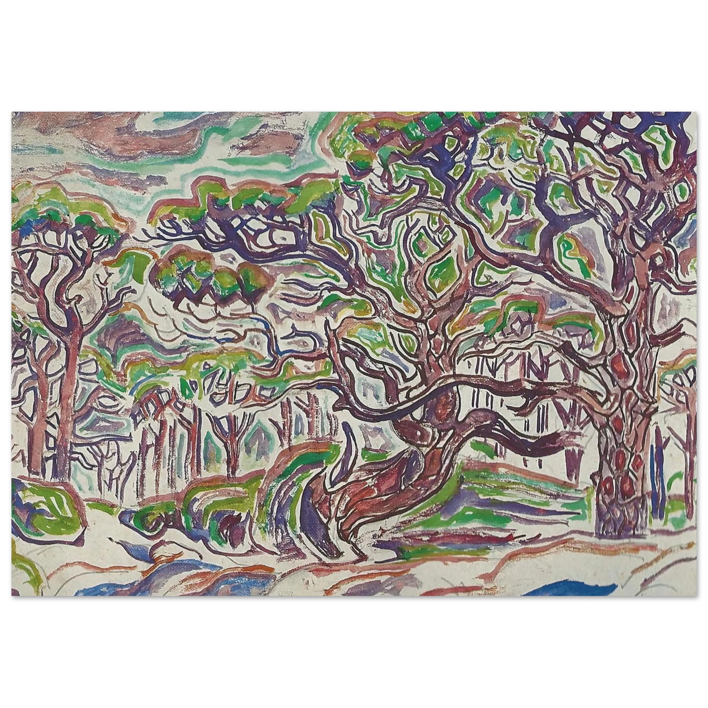 Walter Inglis Anderson - Walter Anderson Wall art - 20x25 cm / 8x10 Inches - Fine Art Poster - -