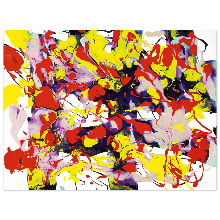 Sam Francis - Untitled SFP94-69 SFF 1743 75x100 cm / 30x40inches Fine Art Poster