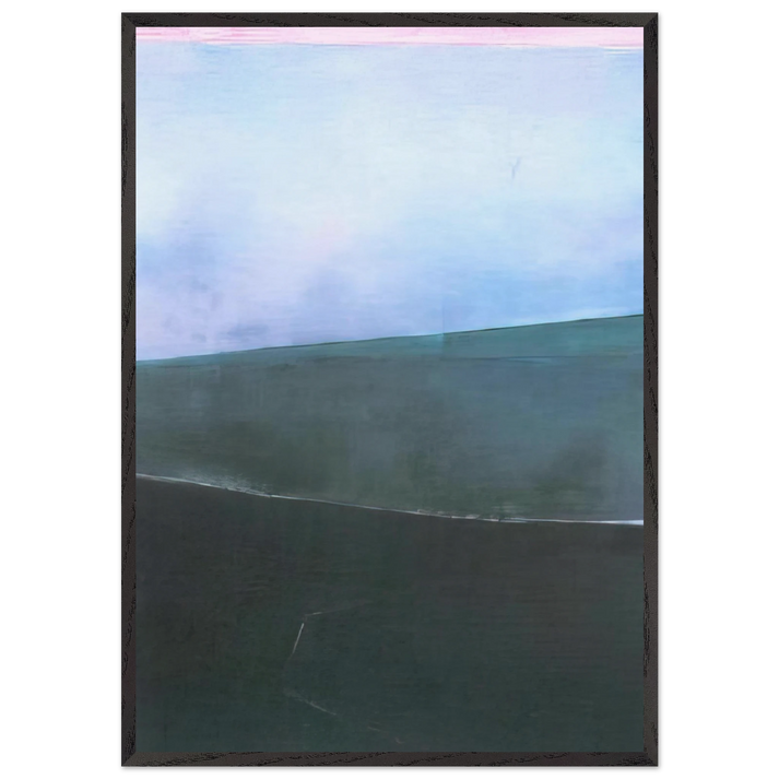 Washington DC October 8 1964 - 1964 N1 - Edward Corbett 70x100 cm / 28x40 inches Framed Art Print – Black Wooden Frame