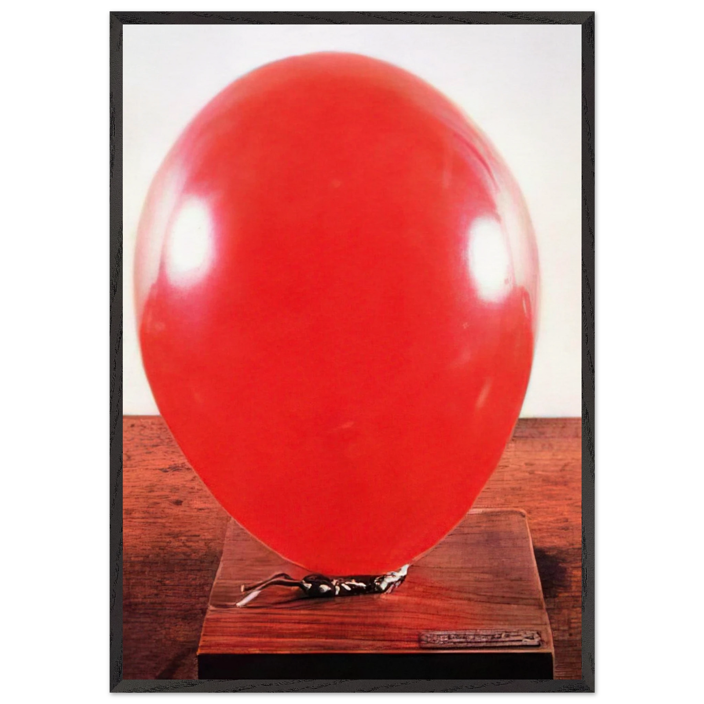 Artists Breath - 1960 - Piero Manzoni 70x100 cm / 28x40 inches Framed Art Print – Black Wooden Frame