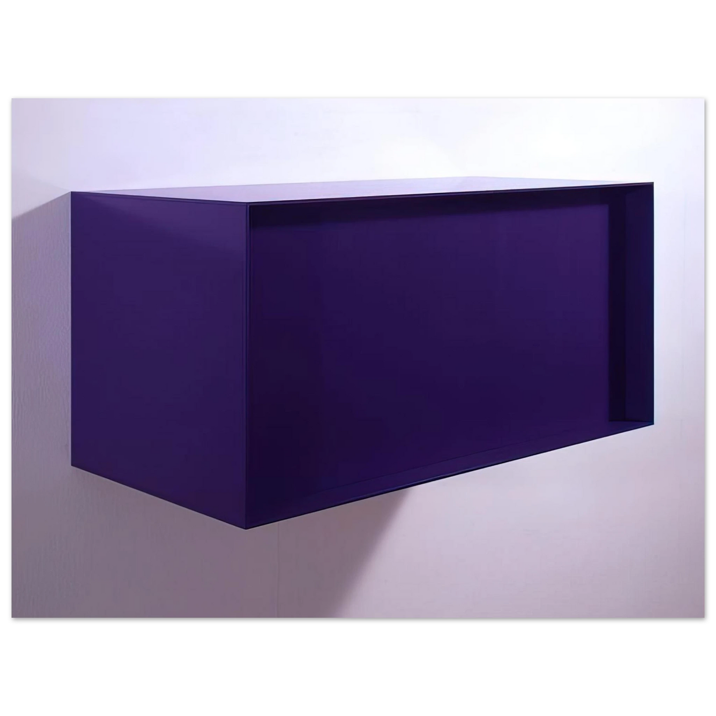 Donald Judd - Untitled DJ 77-18 Meter Box - 1977 Fine Art Poster - Default Title