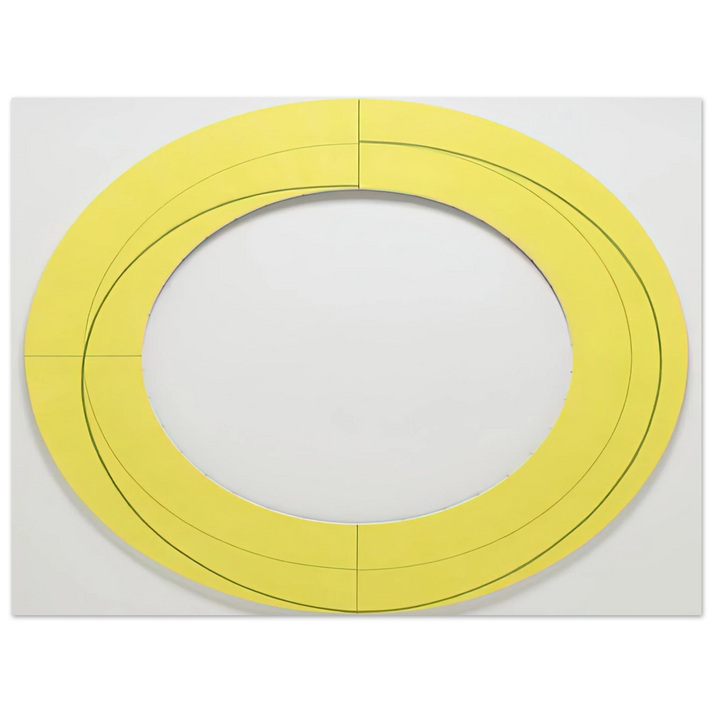 Robert Mangold - RING IMAGE M 2010 75x100 cm / 30x40inches Fine Art Poster