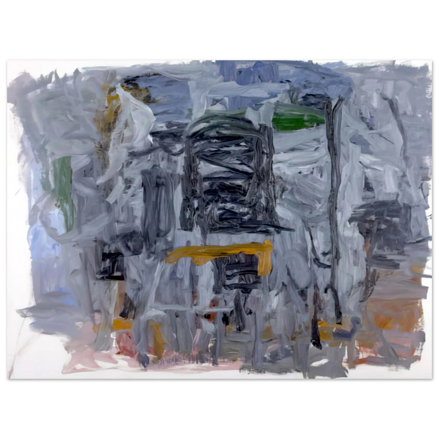 Philip Guston - CLOSE UP III 1961 Fine Art Poster - Default Title