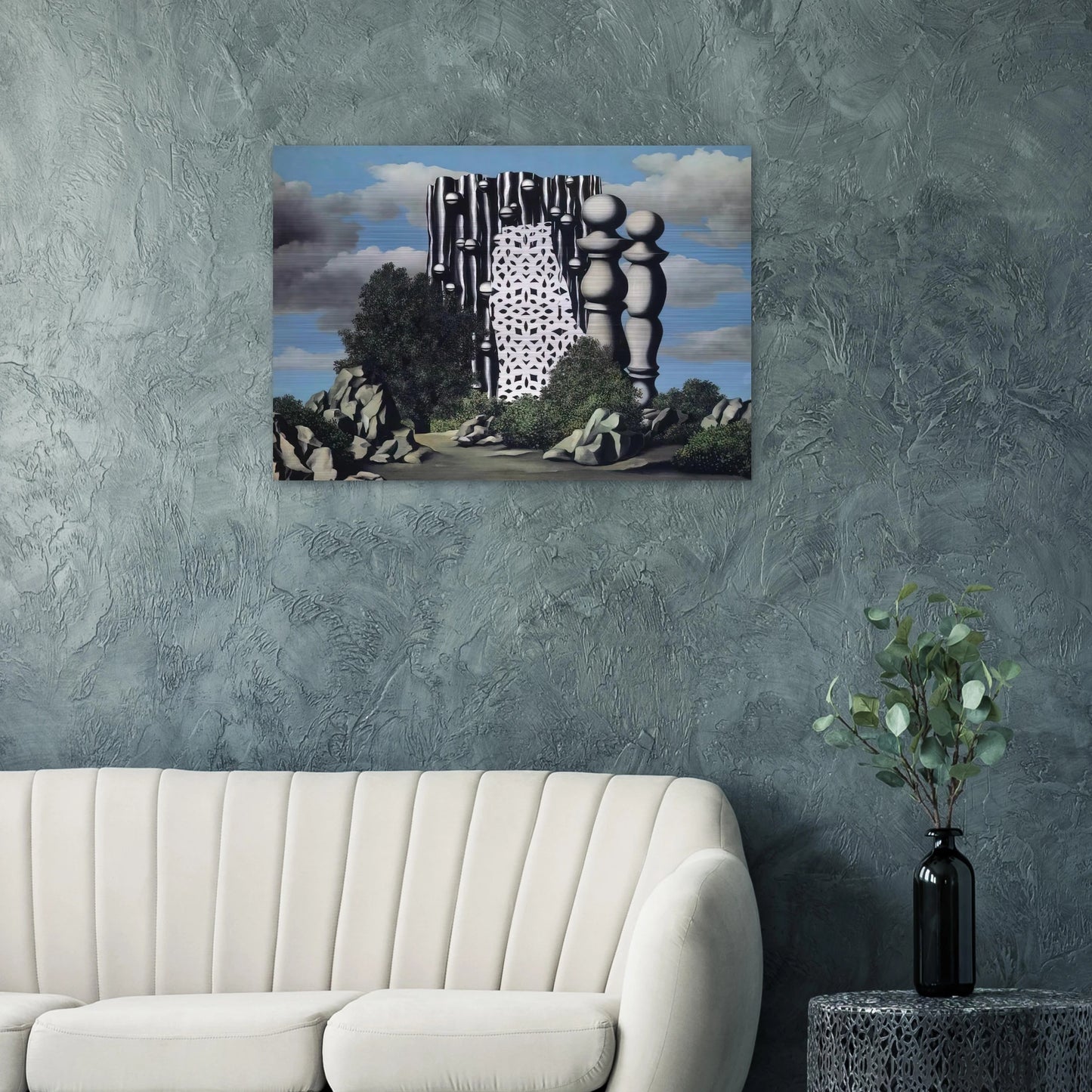 ANNUNCIATION 1930 - Rene Magritte Brushed Aluminum Print - 70x100 cm / 28x40 inches | Rene Magritte Aluminum Print | Rene Magritte Prints