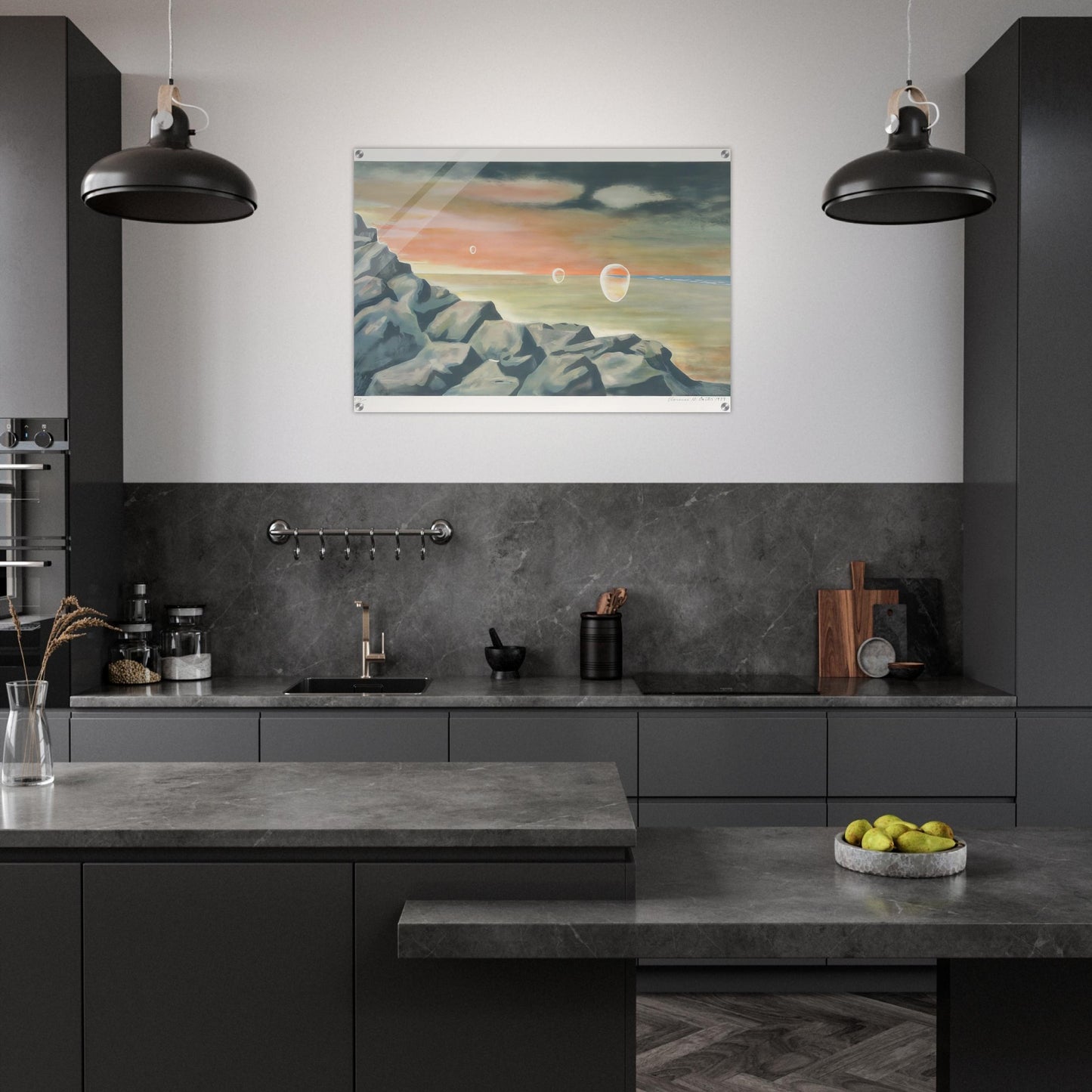 Eschantos 21 - Magic Realism - Clarence Holbrook Carter Acrylic Print - 70x100 cm / 28x40″ inches