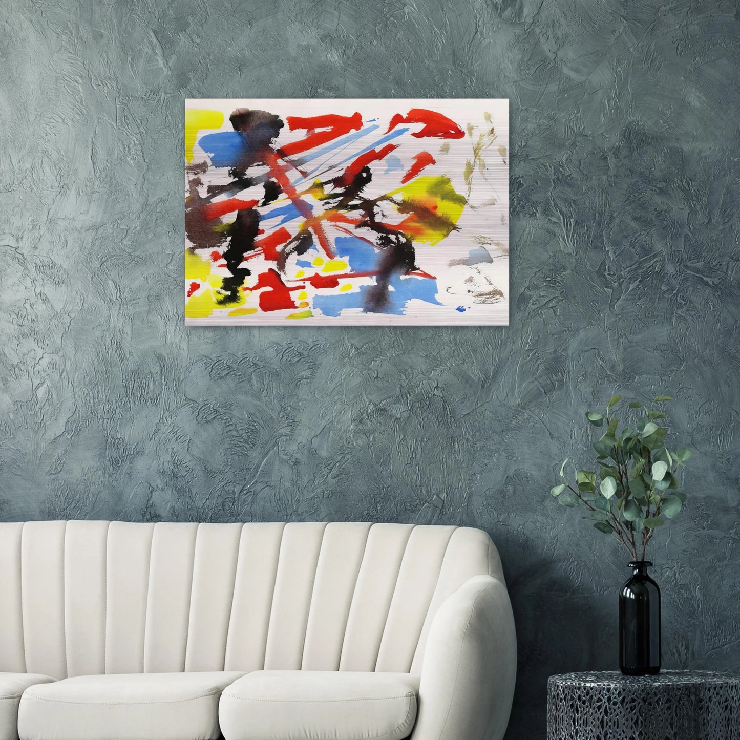 Farbspiele - 1952 - Ernst Wilhelm Nay Brushed Aluminum Print - 70x100 cm / 28x40 inches | Ernst Wilhelm Nay Aluminum Print | Ernst Wilhelm Nay Prints
