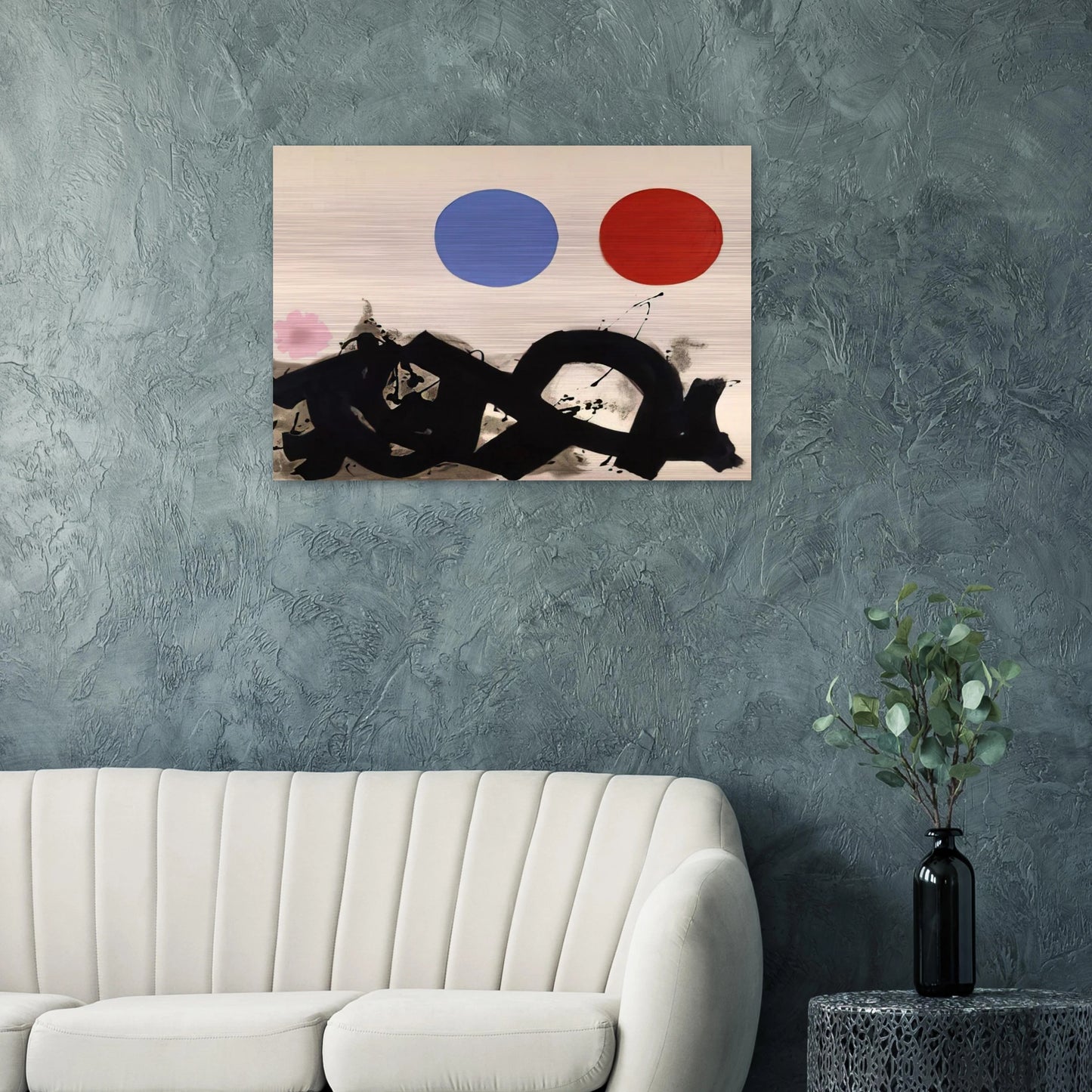 Rolling - 1961 - Adolph Gottlieb Brushed Aluminum Print - 70x100 cm / 28x40 inches | Adolph Gottlieb Aluminum Print | Adolph Gottlieb Prints