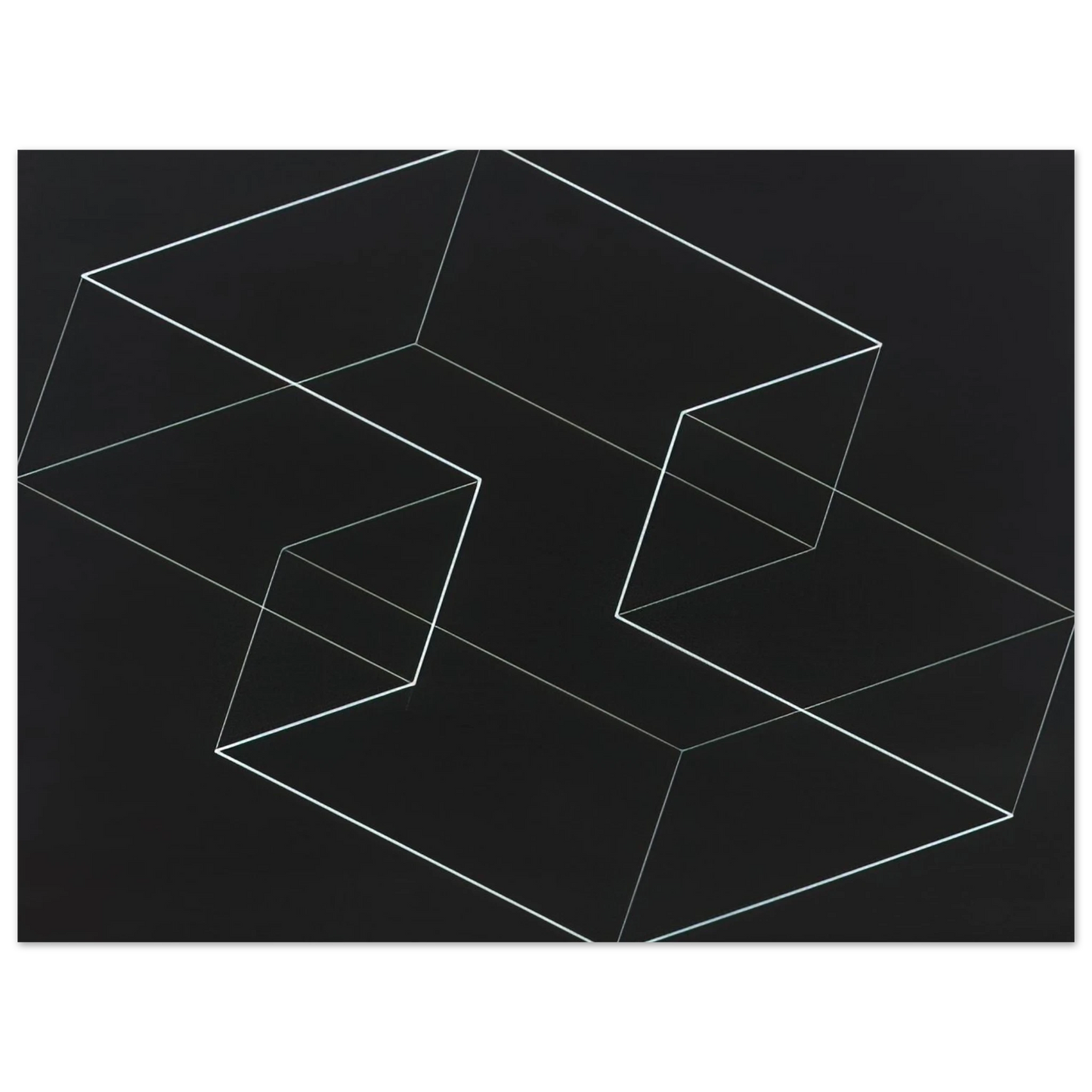 Josef Albers - M 5 1954 Fine Art Poster - Default Title