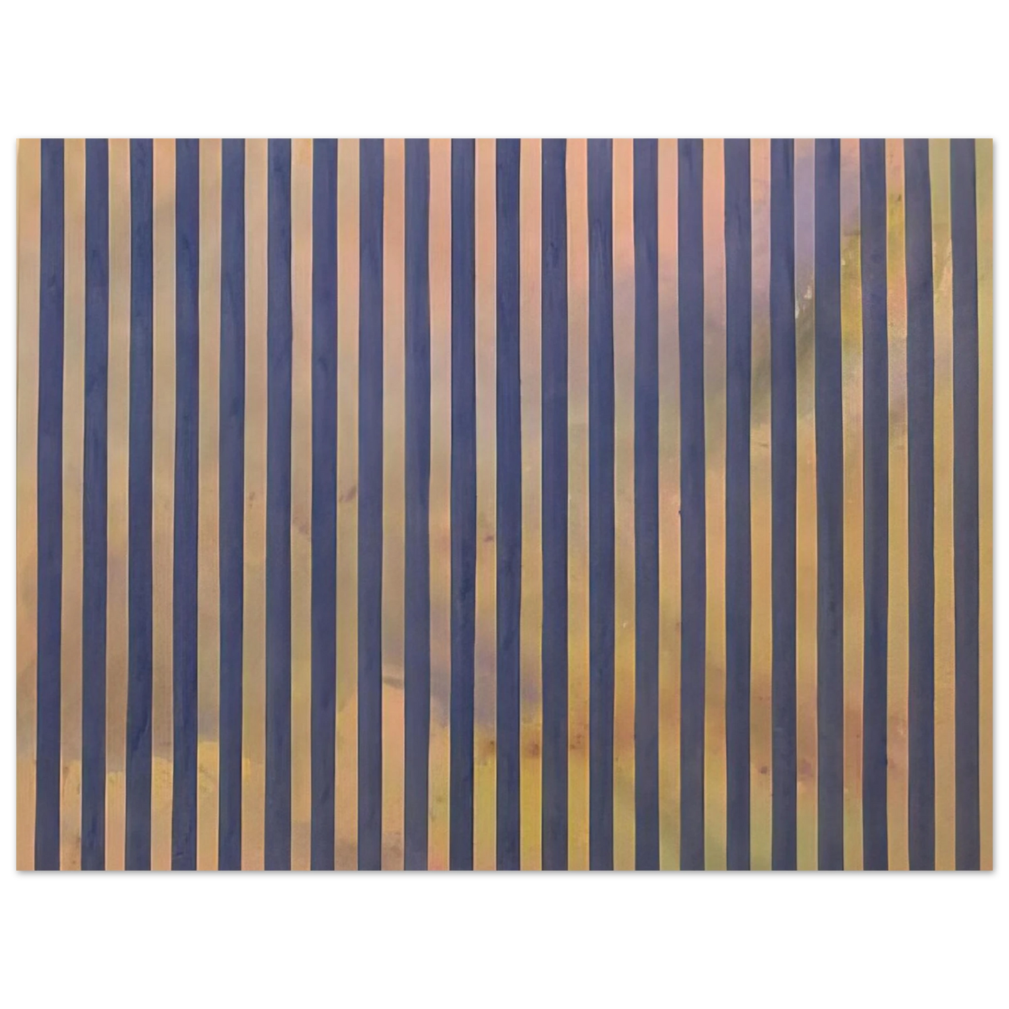 Gene Davis - Untitled - 1959 Fine Art Poster - Default Title