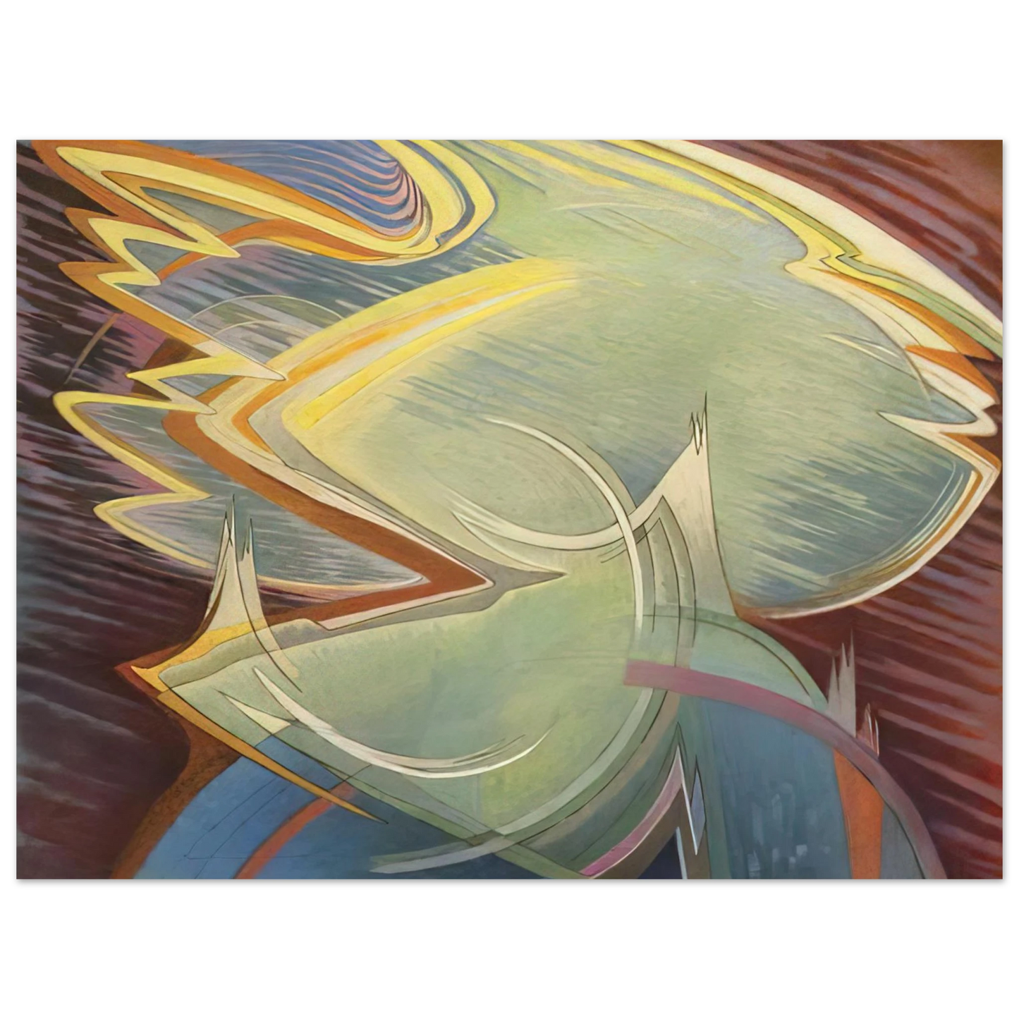 Lawren Harris - Untitled - 1951 Fine Art Poster - Default Title