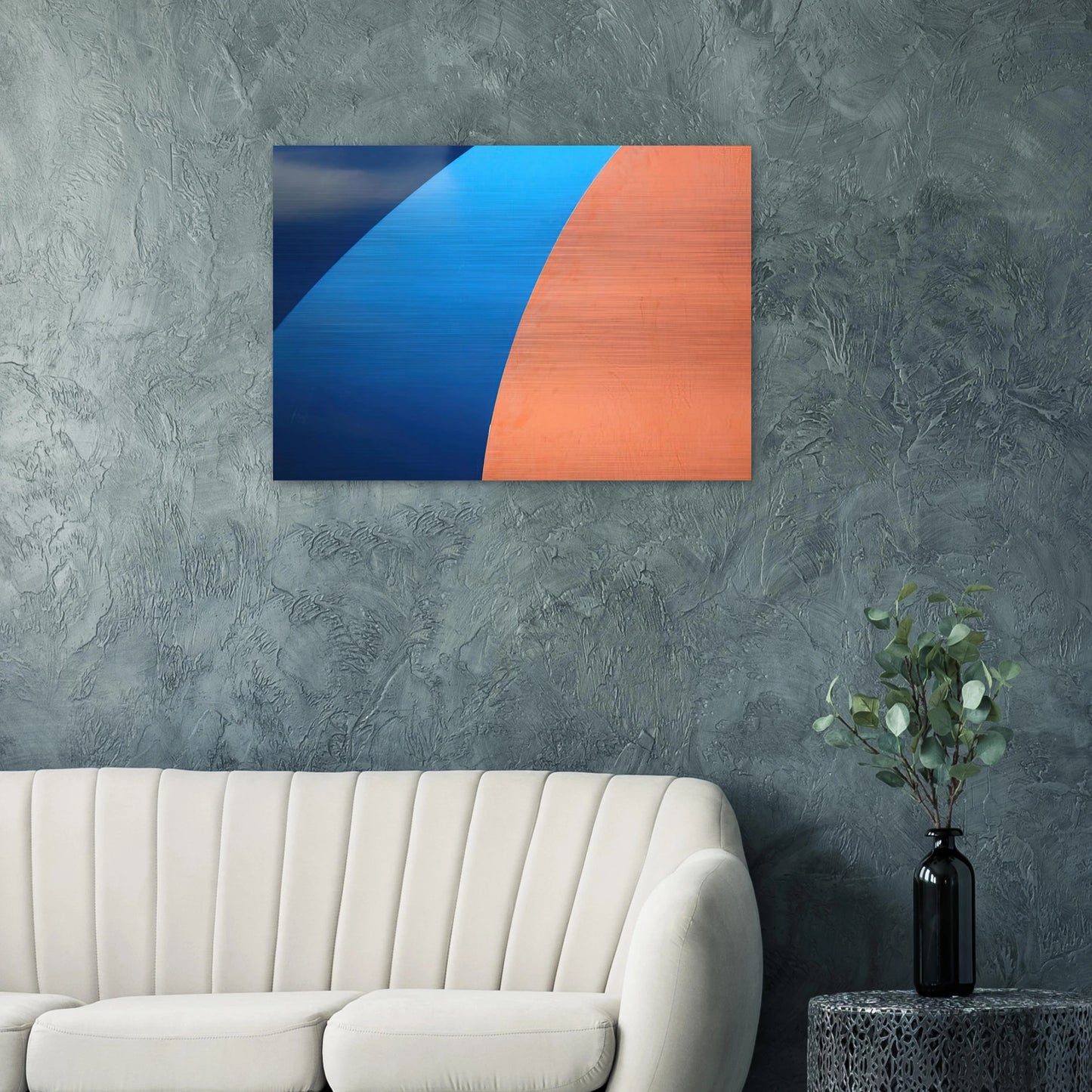 Numbers 1-9 1 - Robert Indiana Brushed Aluminum Print - 70x100 cm / 28x40 inches | Robert Indiana Aluminum Print | Robert Indiana Prints