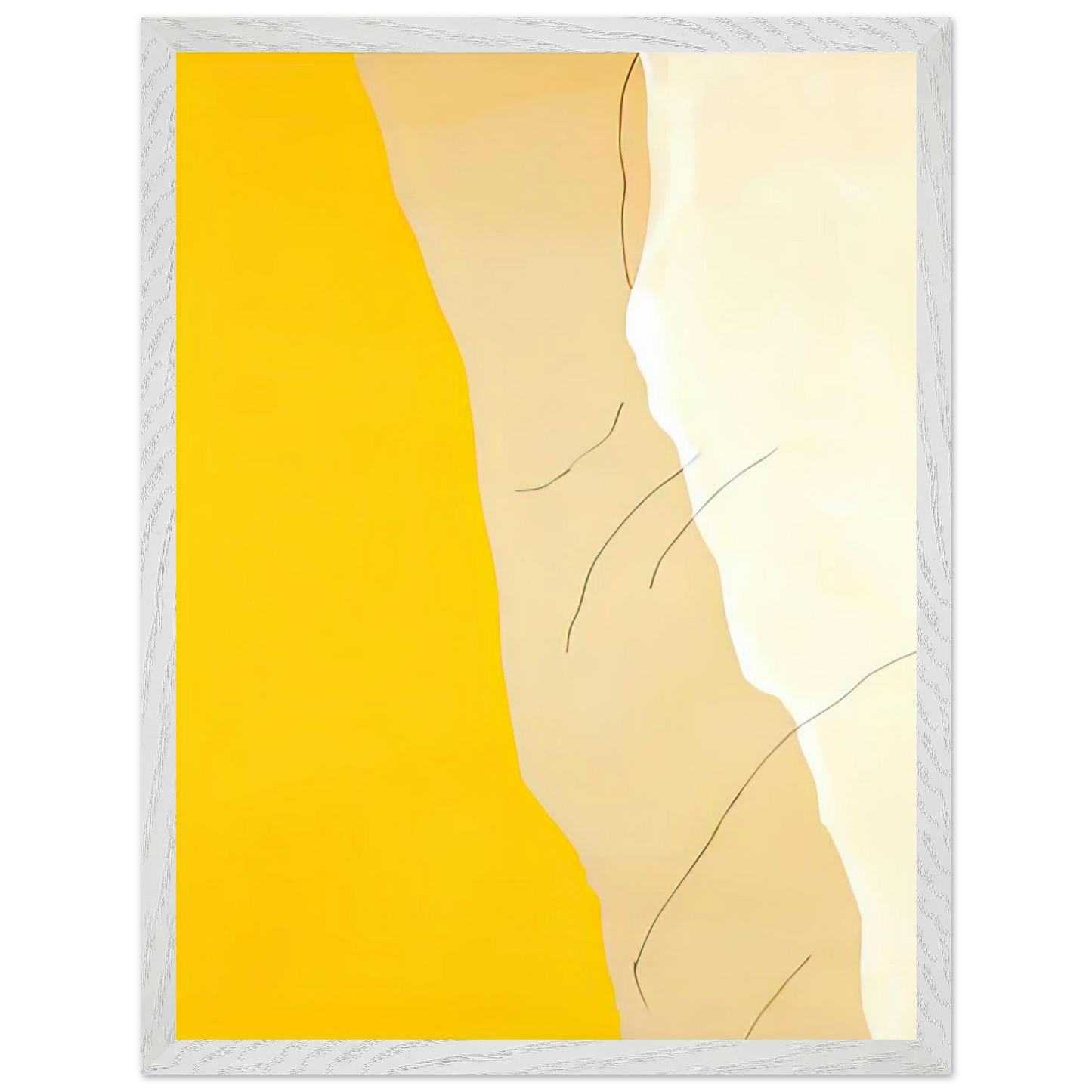 Helen Frankenthaler - Mornings, 1971- Wall Art - 21x29.7 cm / 8x12" - Premium Wooden Framed Poster With Fine Art Paper - Black frame