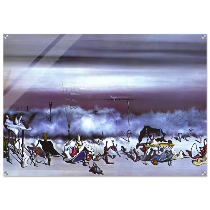 The Ribbon of Extremes - Yves Tanguy Acrylic Print - 70x100 cm / 28x40″ inches