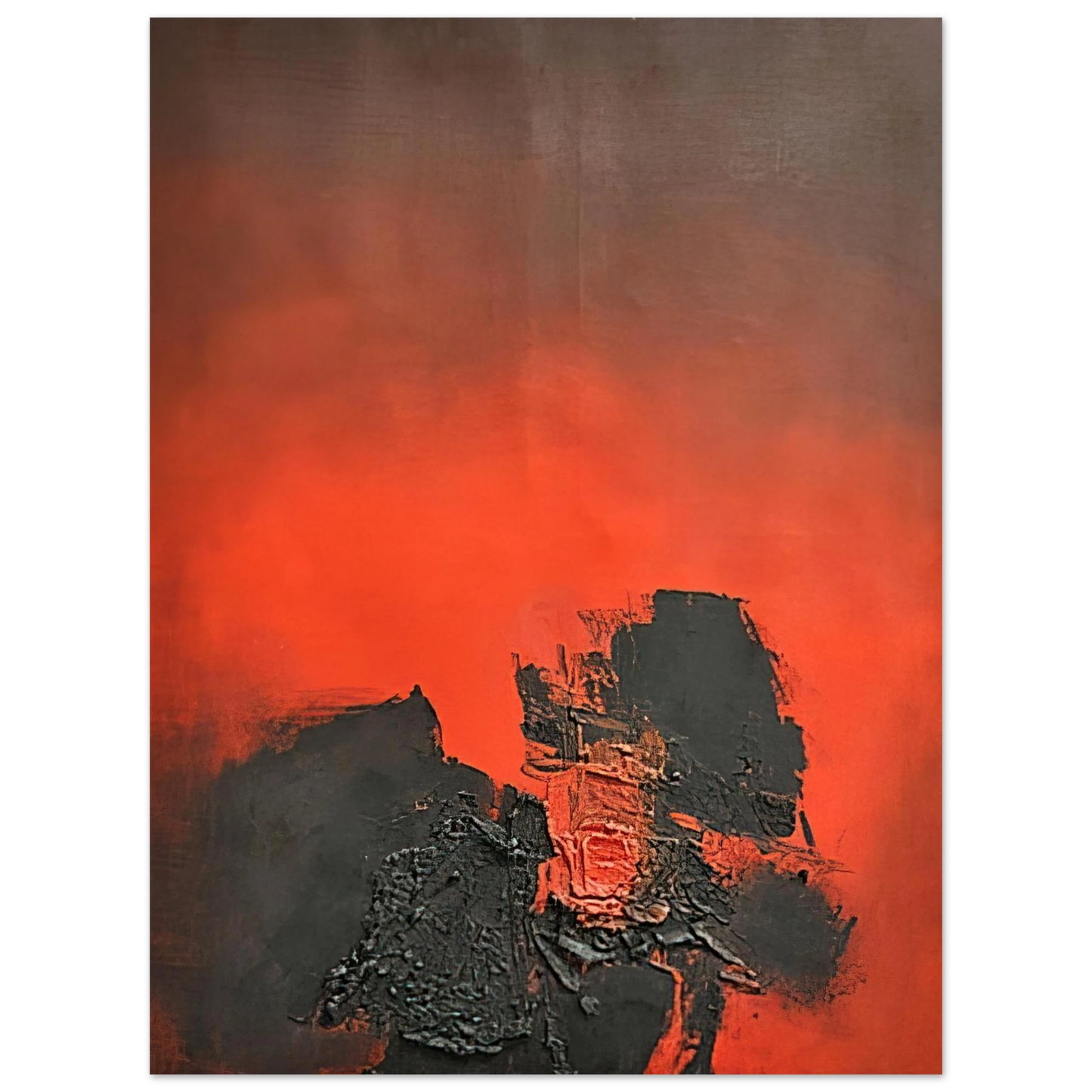 Luis Feito - UNTITLED 1961 1 Fine Art Poster - Default Title