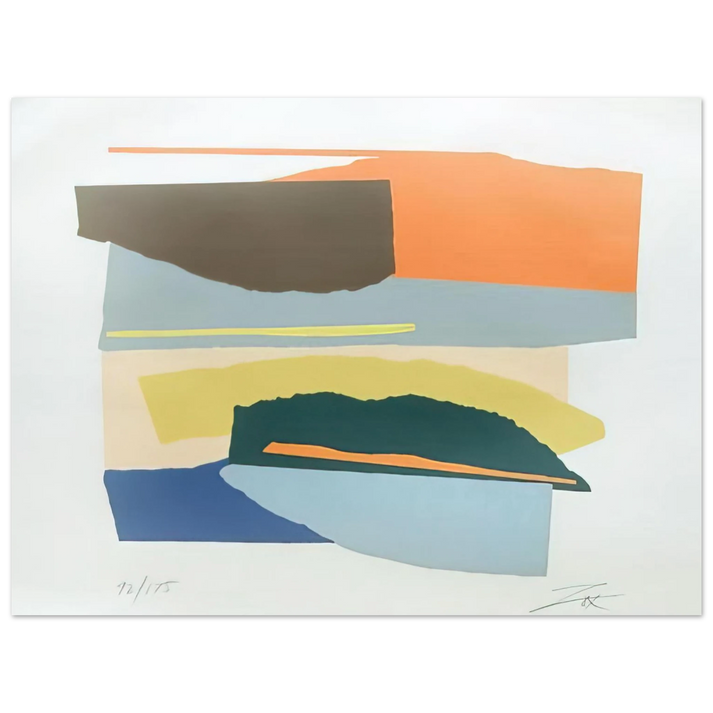 Larry Zox - Niagara Series - 1980 75x100 cm / 30x40inches Fine Art Poster