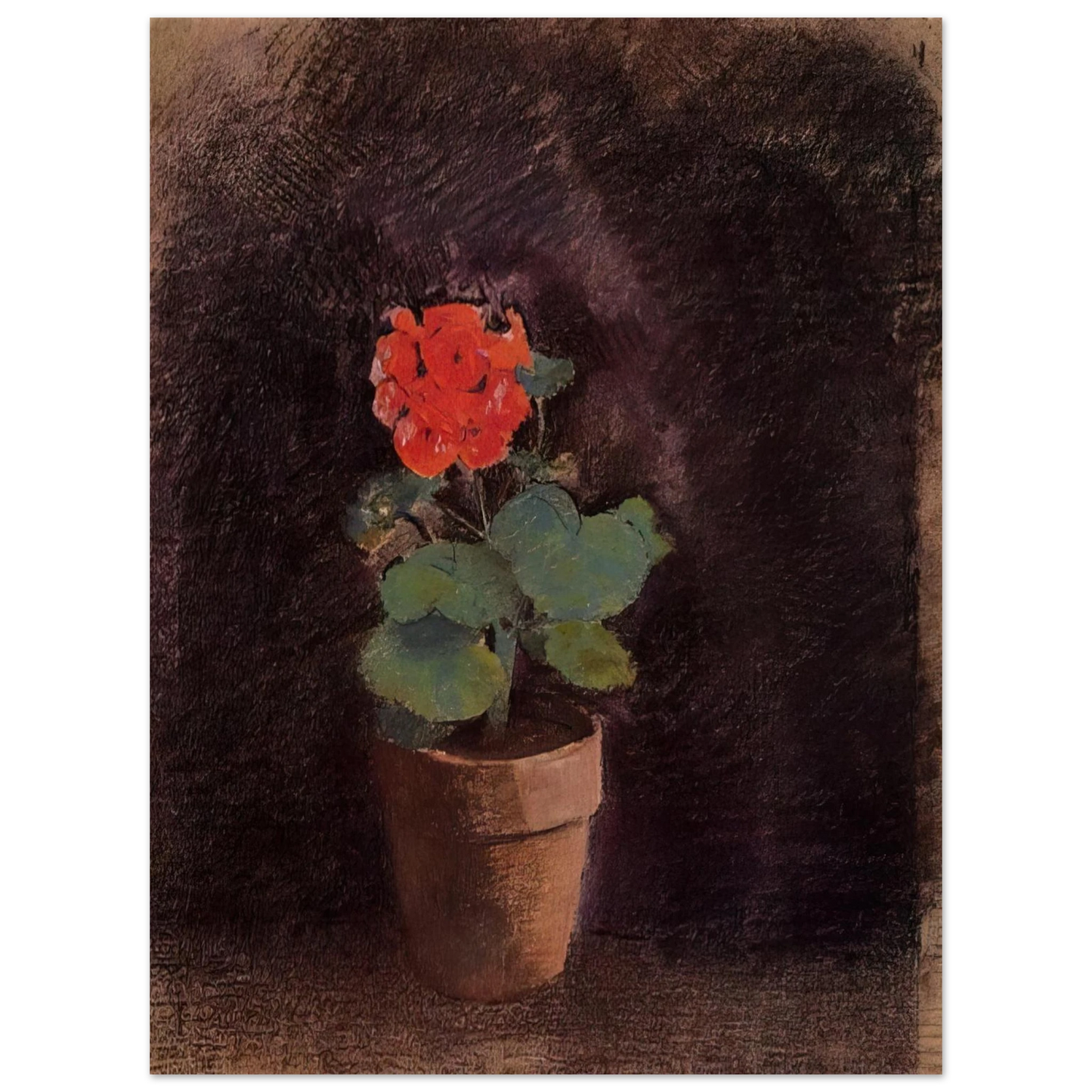Odilon Redon - GERANIUM Fine Art Poster - Default Title