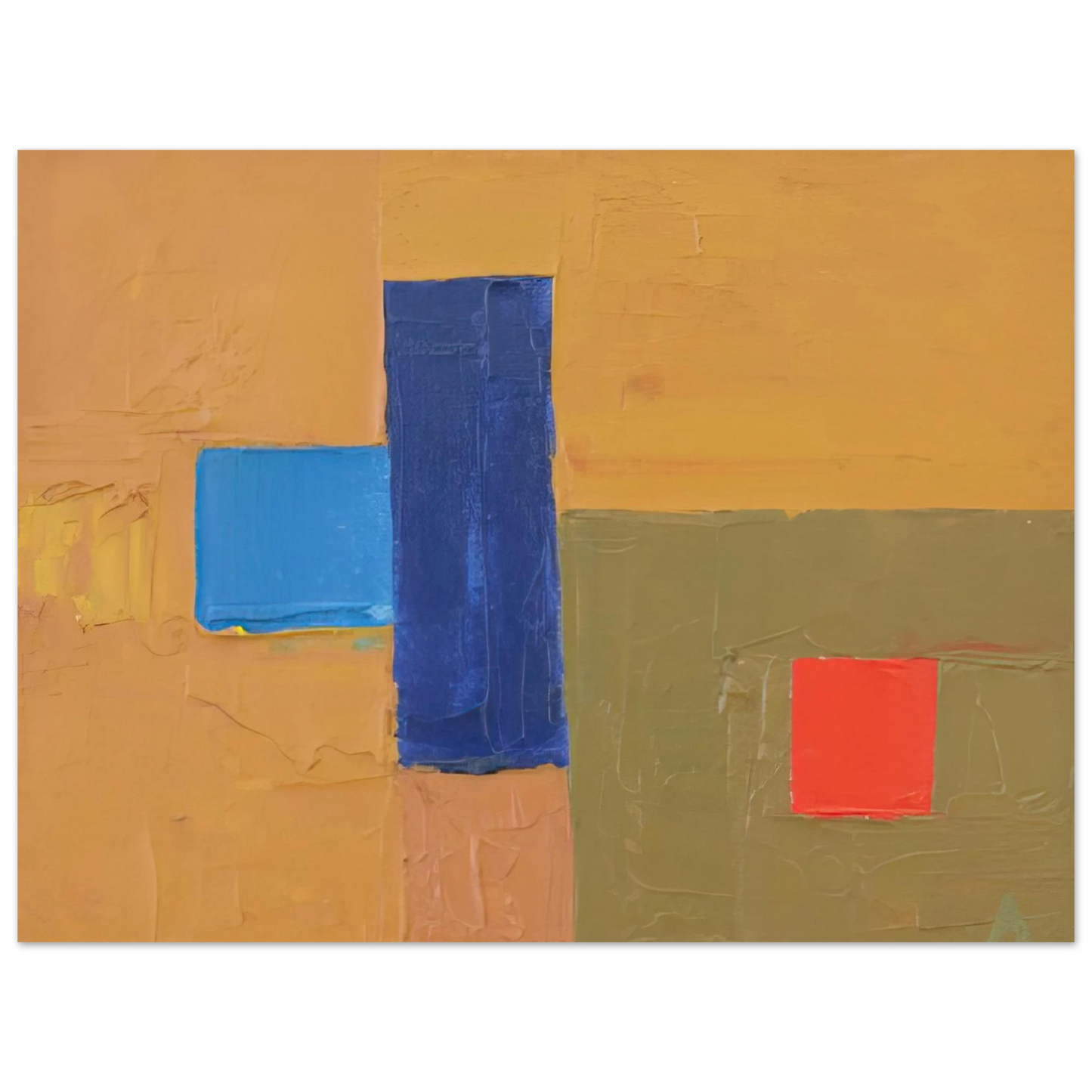 Etel Adnan - Untitled - 2000 Fine Art Poster - Default Title