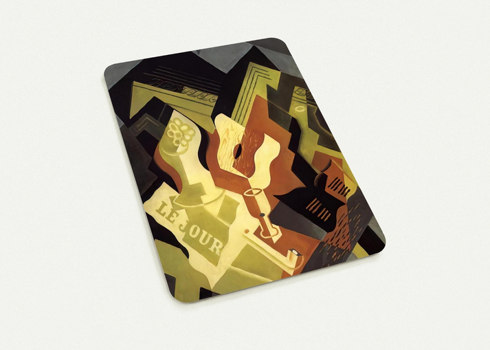 GUITAR AND FRUIT DISH By Juan Gris Pack of 10 Post Cards | Juan Gris Post Cards | A6 (10.5 x 14.8 cm) - 4.1 x 5.8 inches