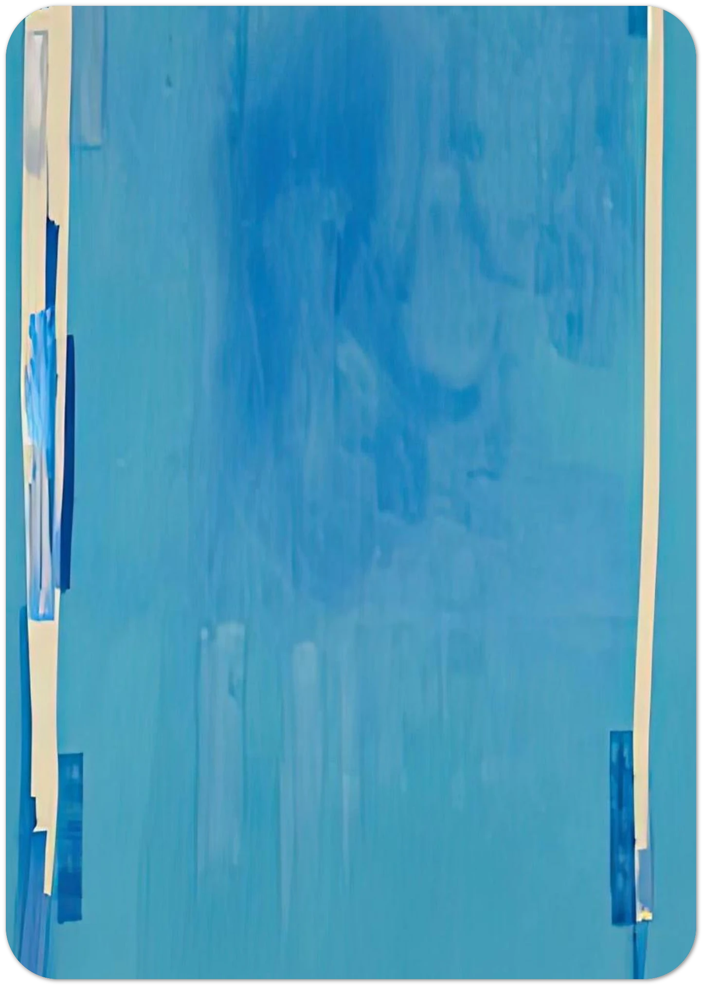 Blue Bellows, 1976- By Helen Frankenthaler Pack of 10 Post Cards | Helen Frankenthaler Post Cards | A6 (10.5 x 14.8 cm) - 4.1 x 5.8 inches