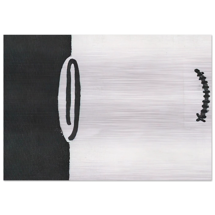 No. 40 - 1949 - Forrest Bess Brushed Aluminum Print - 70x100 cm / 28x40 inches | Forrest Bess Aluminum Print | Forrest Bess Prints