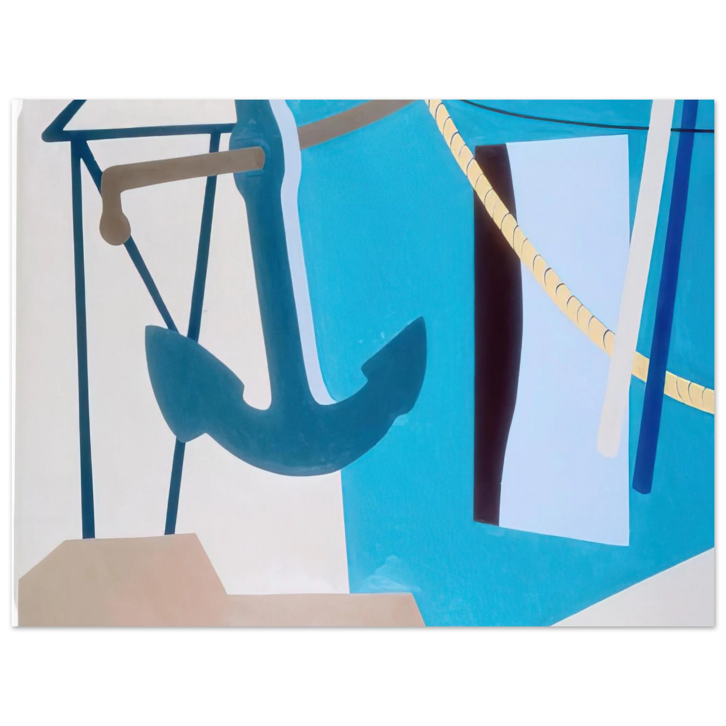 Ralston Crawford - Nassau #5 - 1967 Fine Art Poster - Default Title