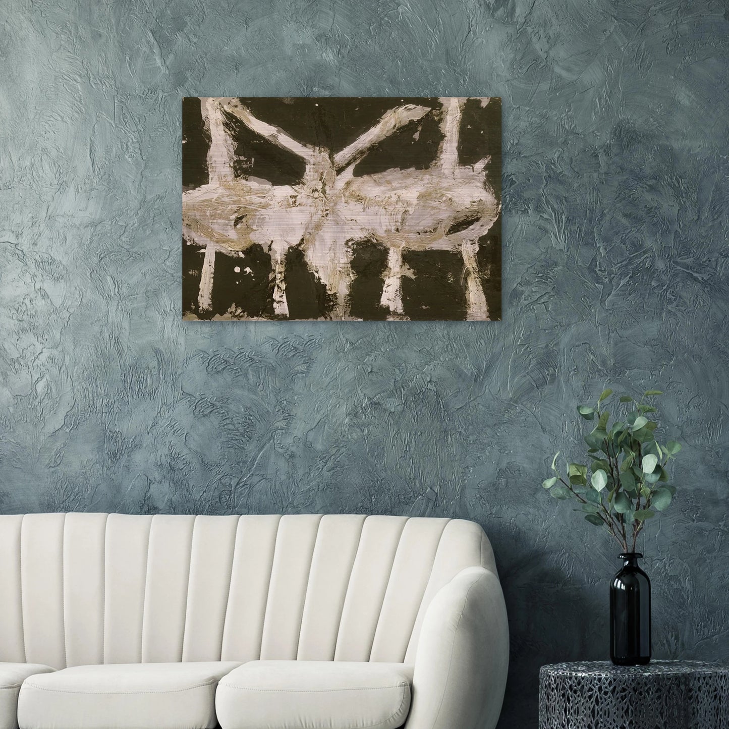 Min-Oe - Cy Twombly Brushed Aluminum Print - 70x100 cm / 28x40 inches | Cy Twombly Aluminum Print | Cy Twombly Prints