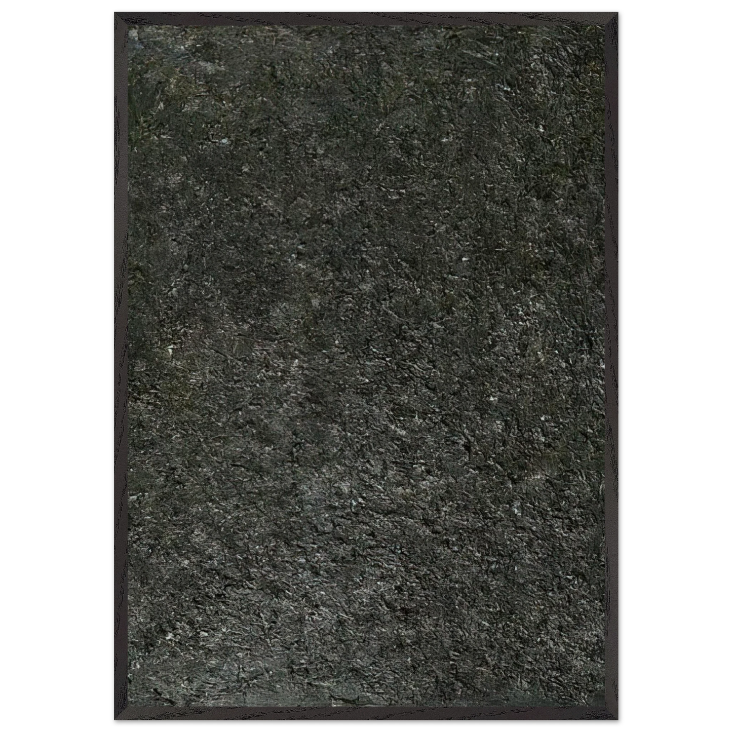 DARK FOREST 1975 - Milton Resnick 70x100 cm / 28x40 inches Framed Art Print – Black Wooden Frame