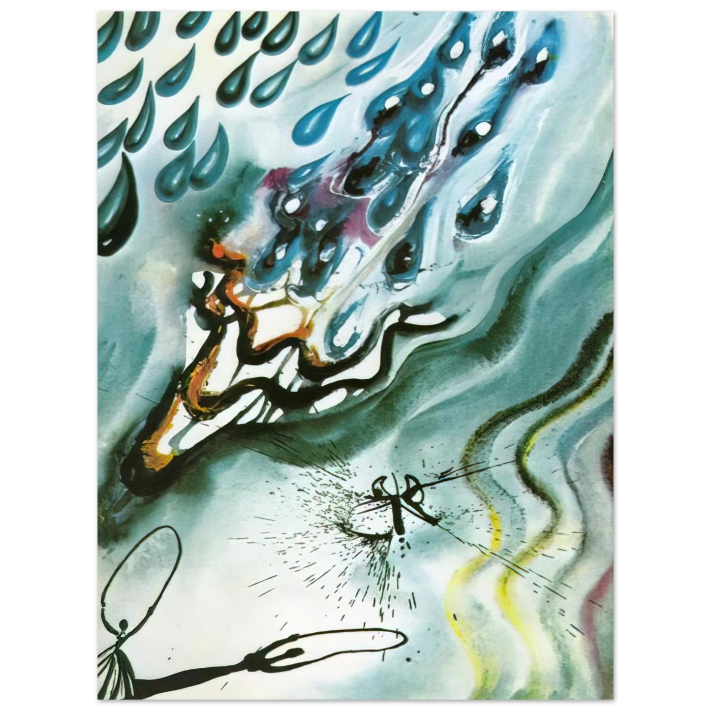 Salvador Dali - THE POOL OF TEARS Fine Art Poster - Default Title
