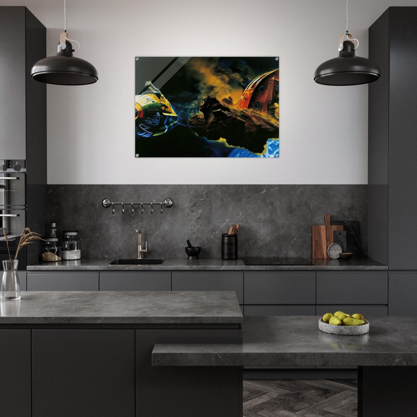 Chris Foss - Chris Foss Acrylic Print - 70x100 cm / 28x40″ inches | Chris Foss Wall Art | Chris Foss Prints