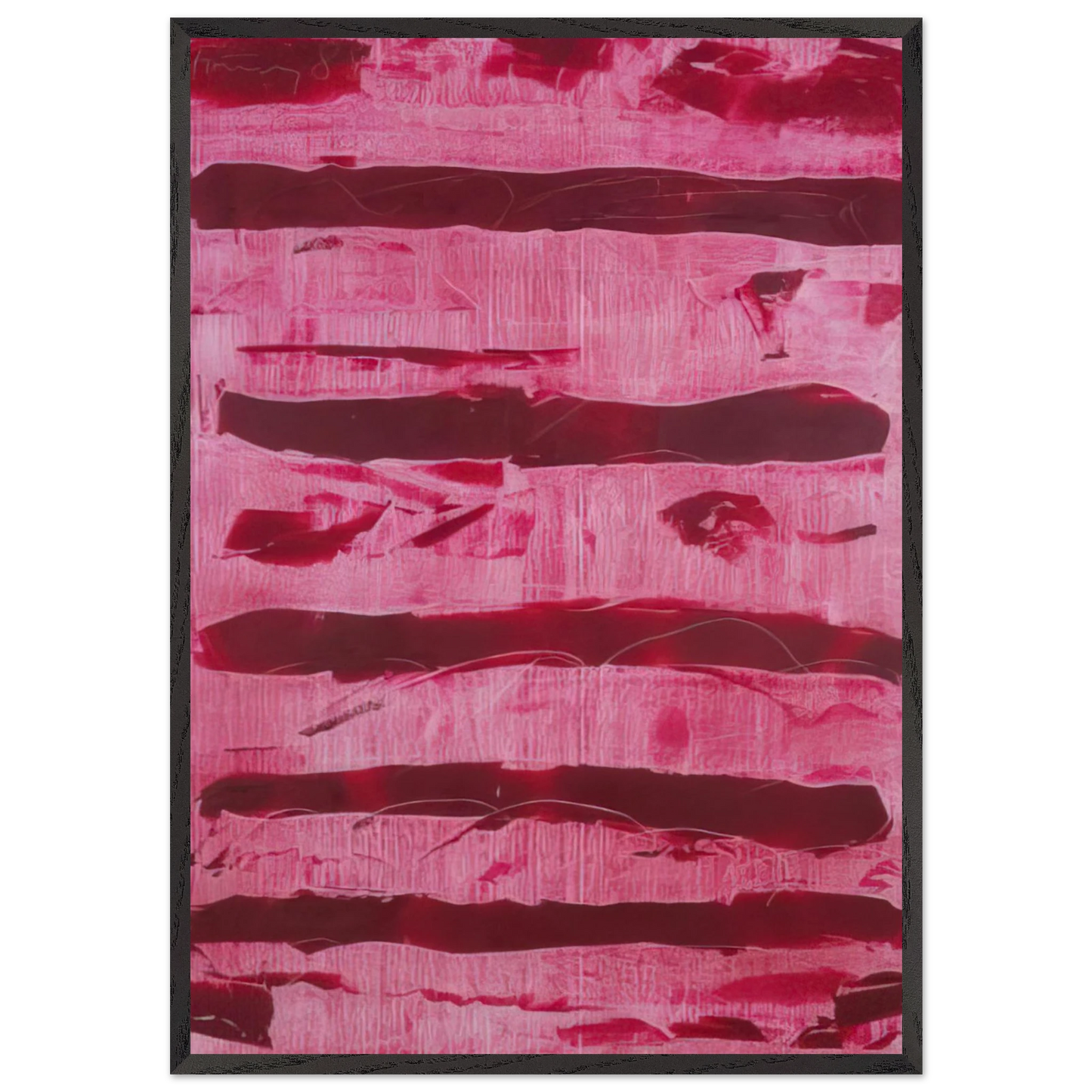 Capri - 1988 - Gunther Forg 70x100 cm / 28x40 inches Framed Art Print – Black Wooden Frame